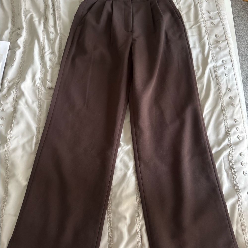 Women brown pants